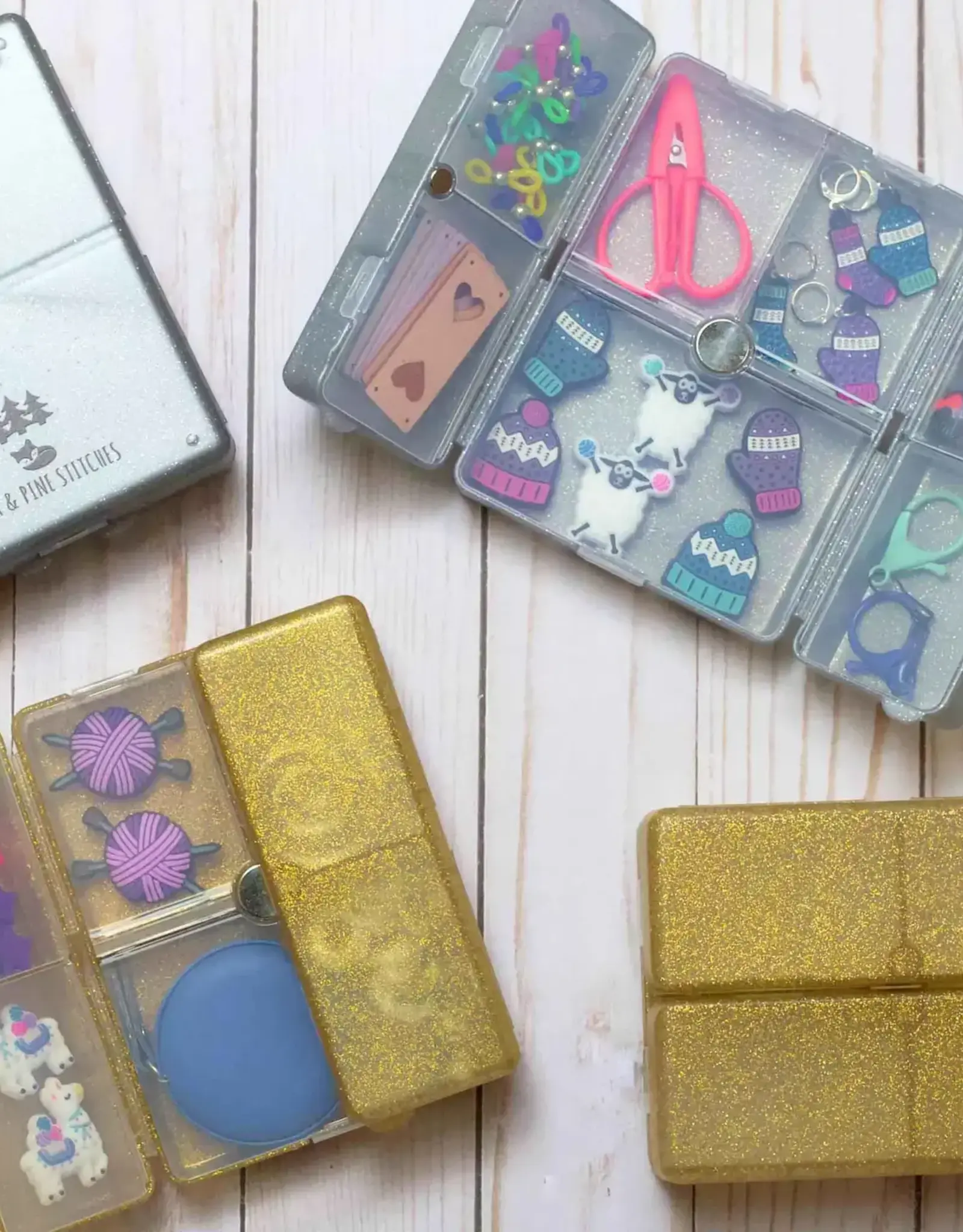 Fox & Pine Glitter Notion Nooks silver