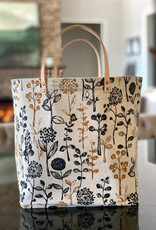 65 South Pressed Flowers Bucket Bag