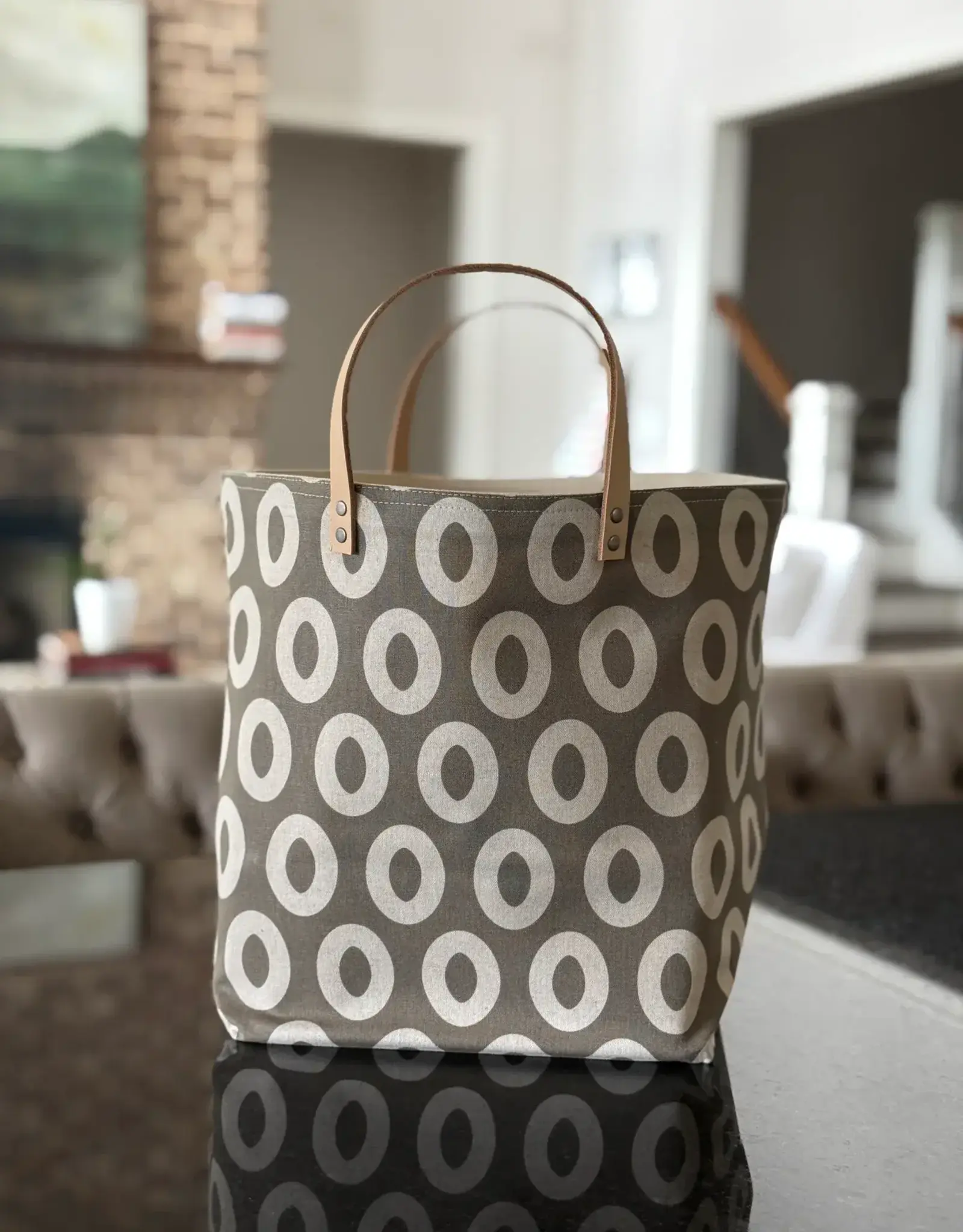 65 South Ringo Grey Bucket Bag