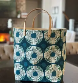 65 South Lily Pad Blue Bucket Bag
