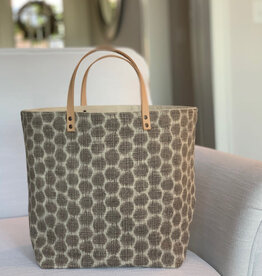 65 South Grey Honeycomb Bucket Bag