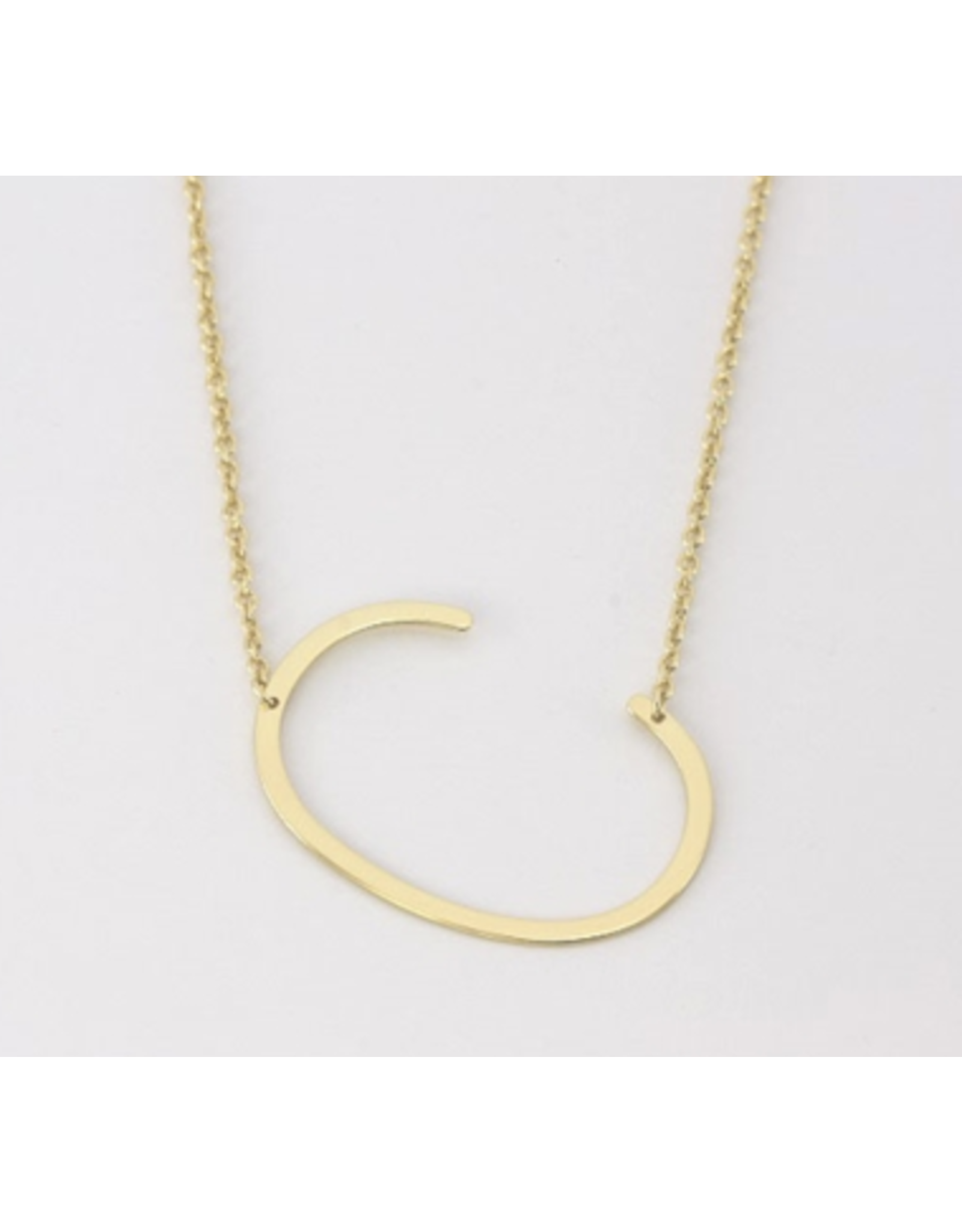 Cai store initial necklace
