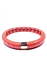 Caryn lawn Tile Tube bracelet