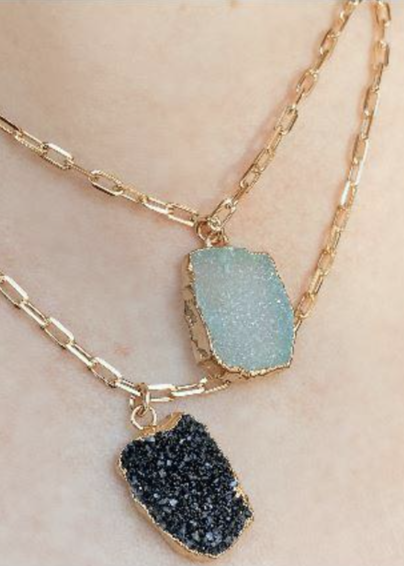 Link Gemstone Necklace