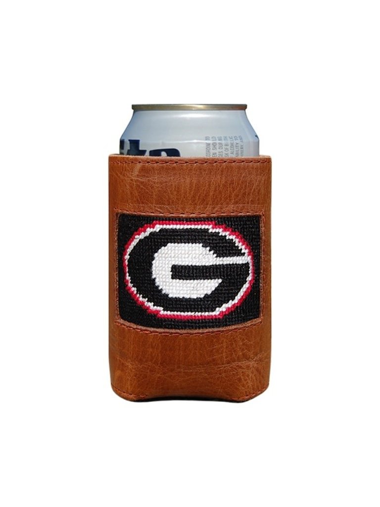 Smathers & Branson Smathers & Branson - Georgia Needlepoint Can Cooler