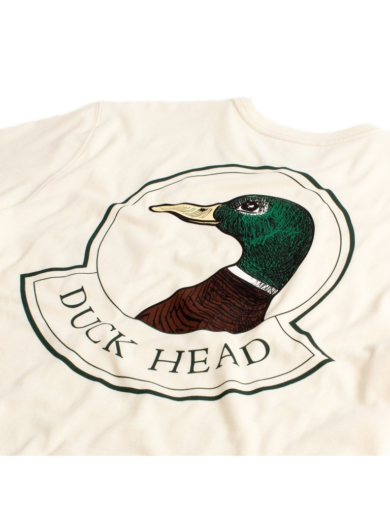 Duck Head Duck Head - Badge Logo Long Sleeve Shirt