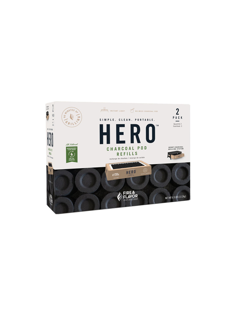 HERO Grill HERO - Charcoal Refill (2pk)