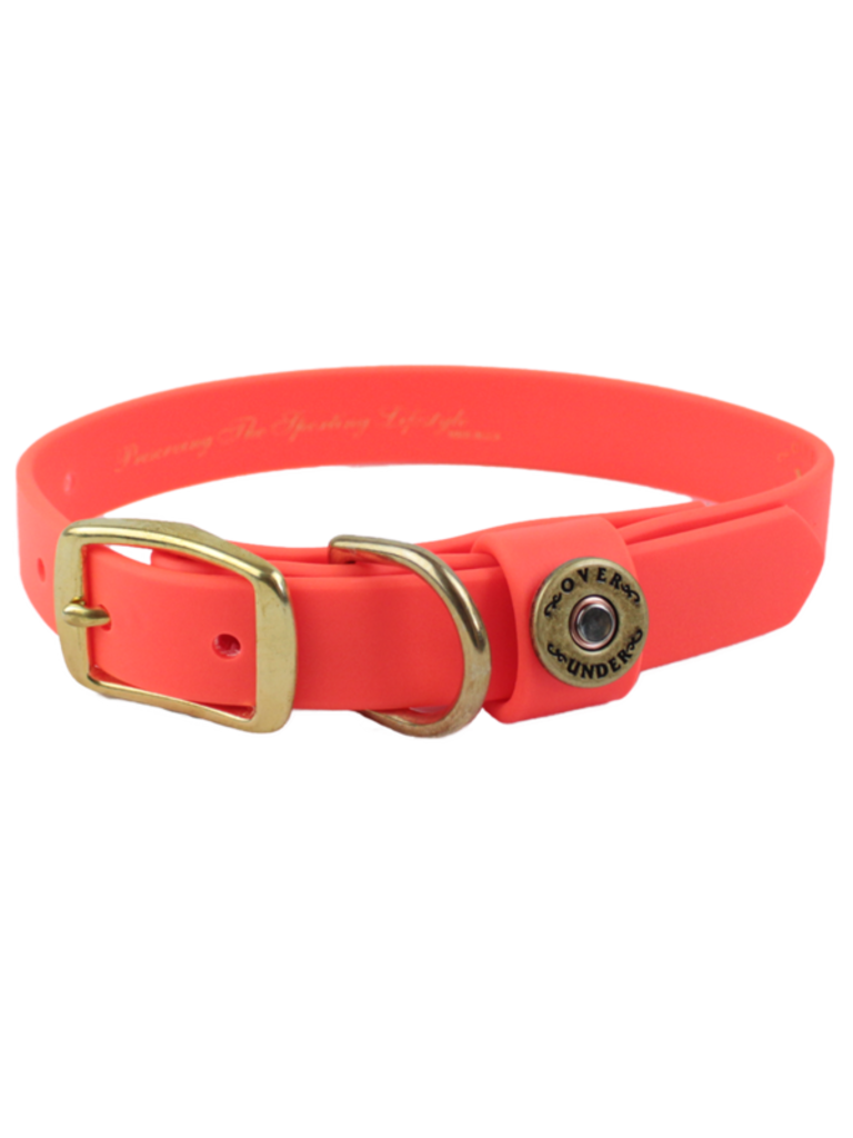 dog collars orange