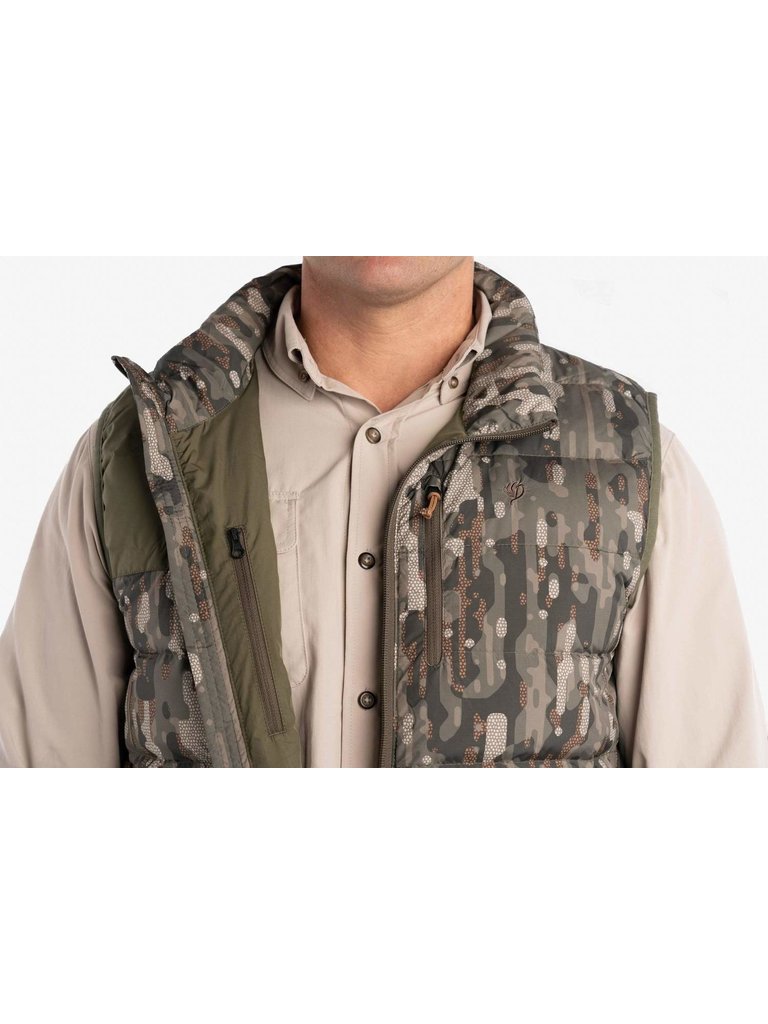 Duck Camp Duck Camp - Dry Down Vest - Woodland Camo