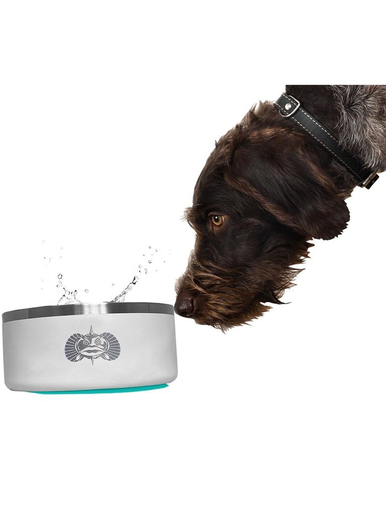 Toadfish Outfitters - Non-Tipping Dog Bowl - White