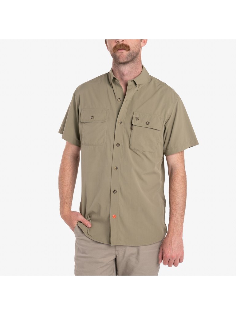 Duck Camp Duck Camp - Lightweight Hunting Short Sleeve Shirt - Sagebrush