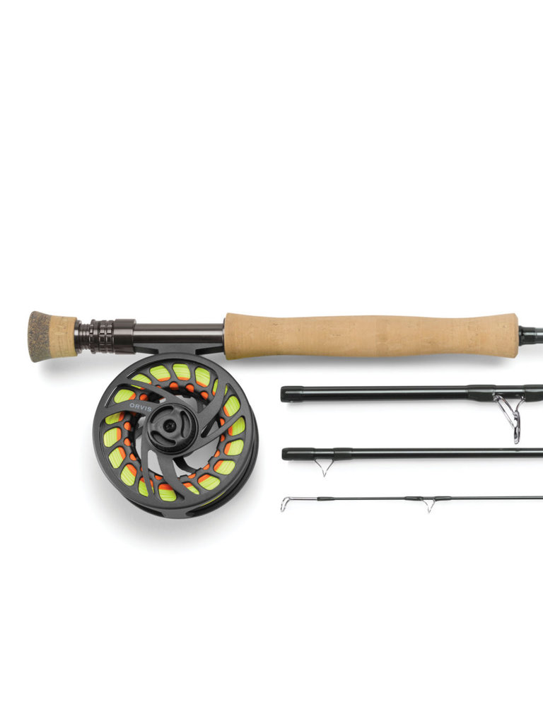 9'0" 8wt Orvis Encounter 908-4 Fly Rod Outfit 