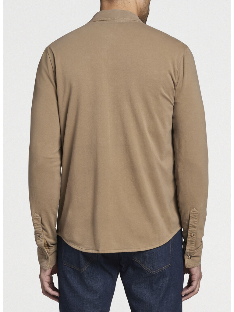 Peter Millar Peter Millar - Lava Wash Jersey Shirt Jacket - Tobacco