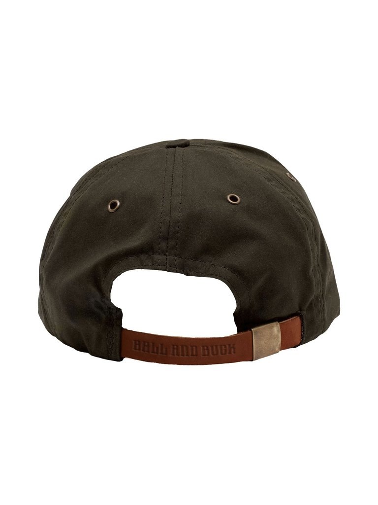 Ball and Buck Ball and Buck - The Premium Waxed Cotton Hat - Olive