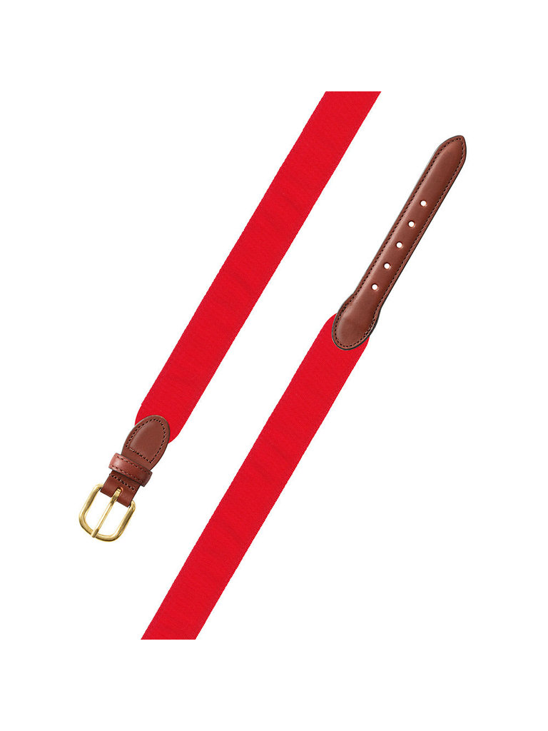 Barrons-Hunter - Adjustable Grosgrain Belt - Red