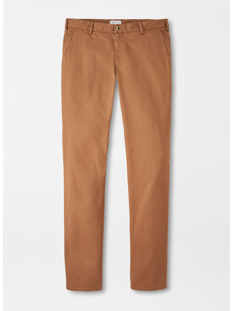 Peter Millar Peter Millar - Pilot Twill Flat-Front Pant - British Tan