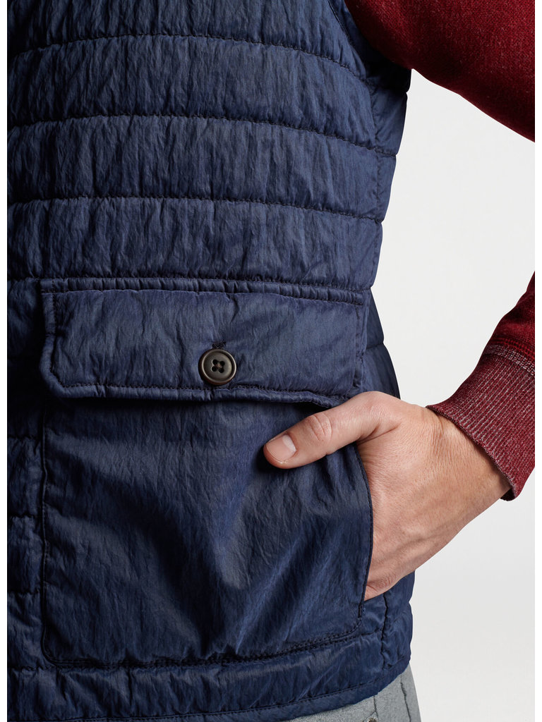 Peter Millar Peter Millar - Greenwich Garment Dyed Vest - Navy