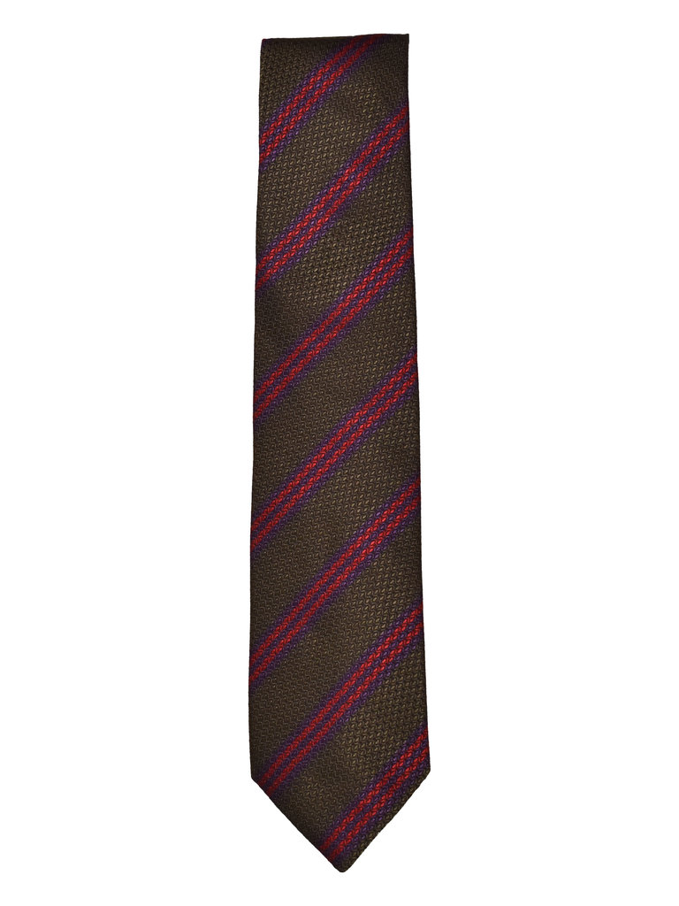 Dick Ferguson's Robert Keyte - Forest Stripe Necktie