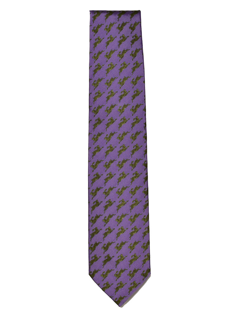 Dick Ferguson's Robert Keyte - Purple Hares Necktie
