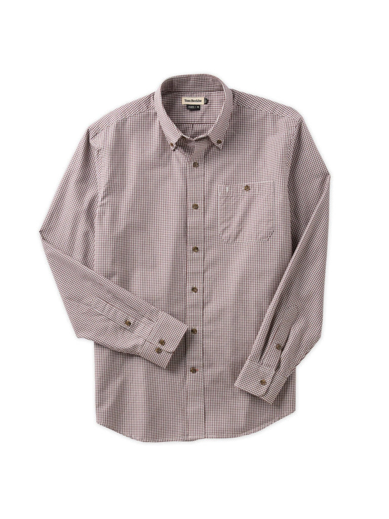 Tom Beckbe Tom Beckbe - Twill Gabardine Shirt - Pecan