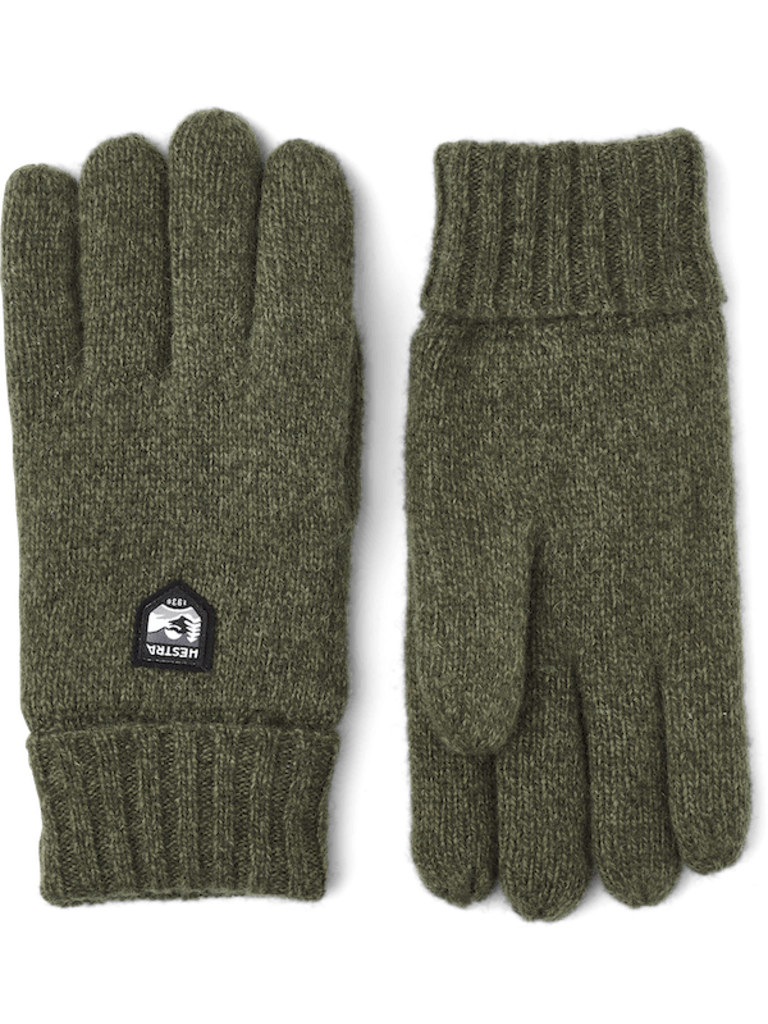 HESTRA - Basic Wool Glove - Olive