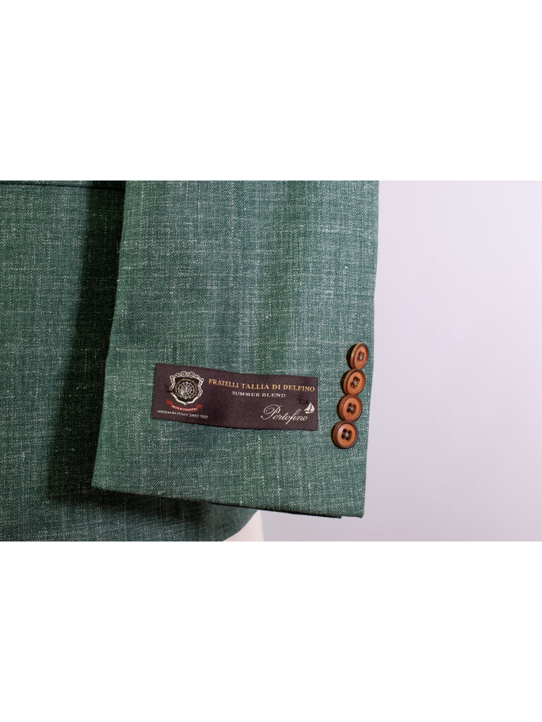 Dick Ferguson's Dick Ferguson's - The Saxon Sport Coat - Green Linen Silk