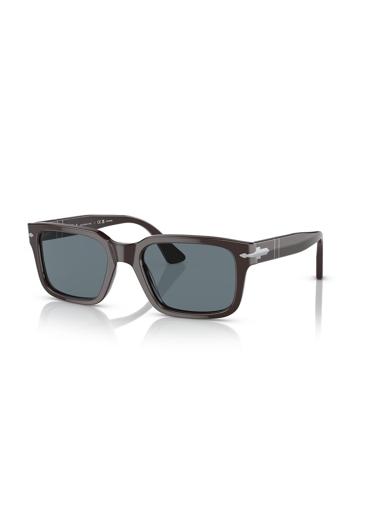 Persol Persol - PO3272S - Solid Brown with Polar Dark Blue Lens