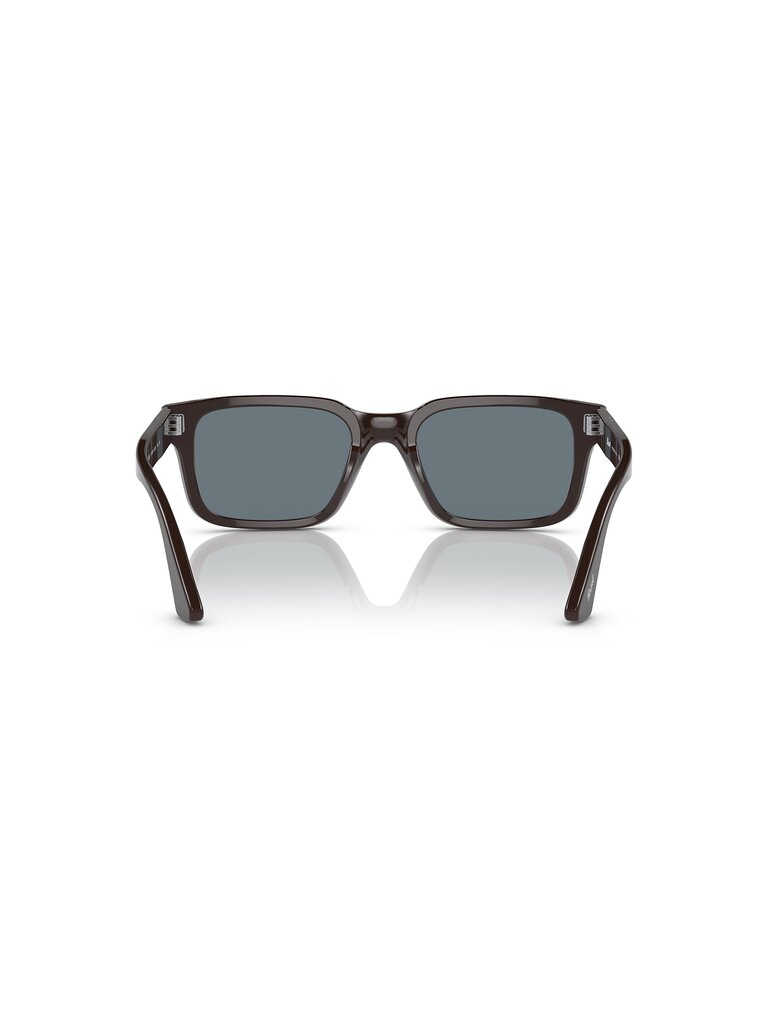 Persol Persol - PO3272S - Solid Brown with Polar Dark Blue Lens