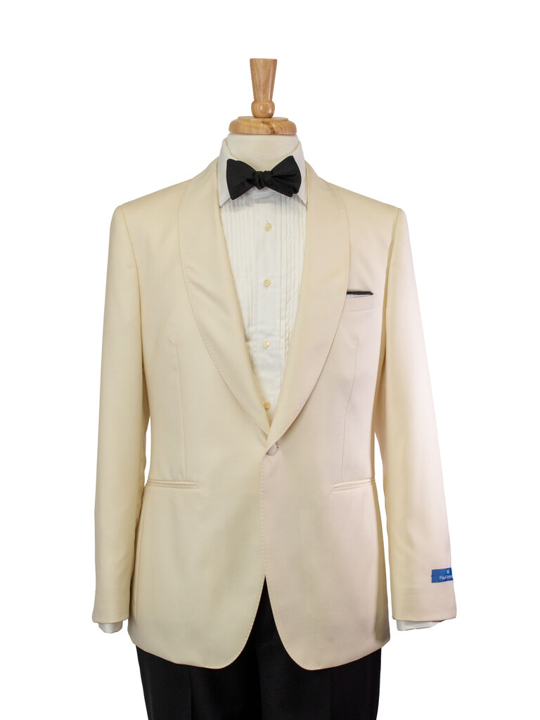 Paul Betenly - Davis Fit Tuxedo Dinner Jacket - White