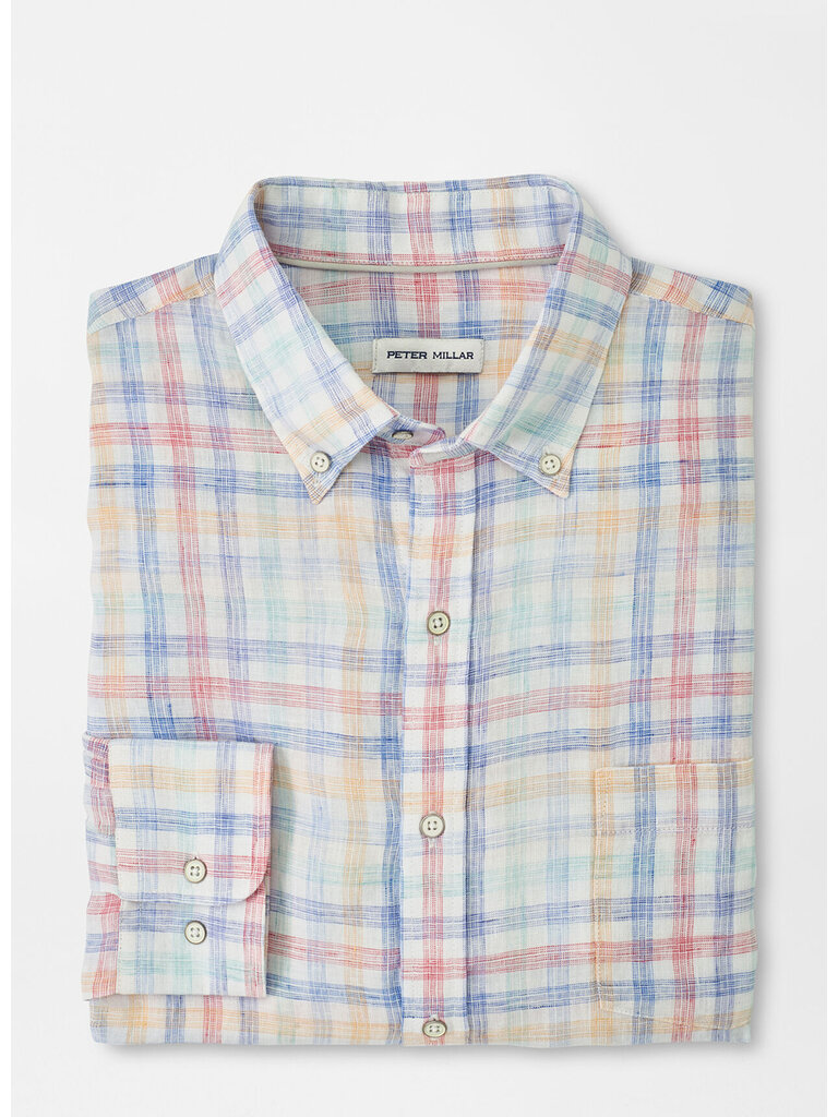 Peter Millar Peter Millar - Hammock Linen Sport Shirt - Multi