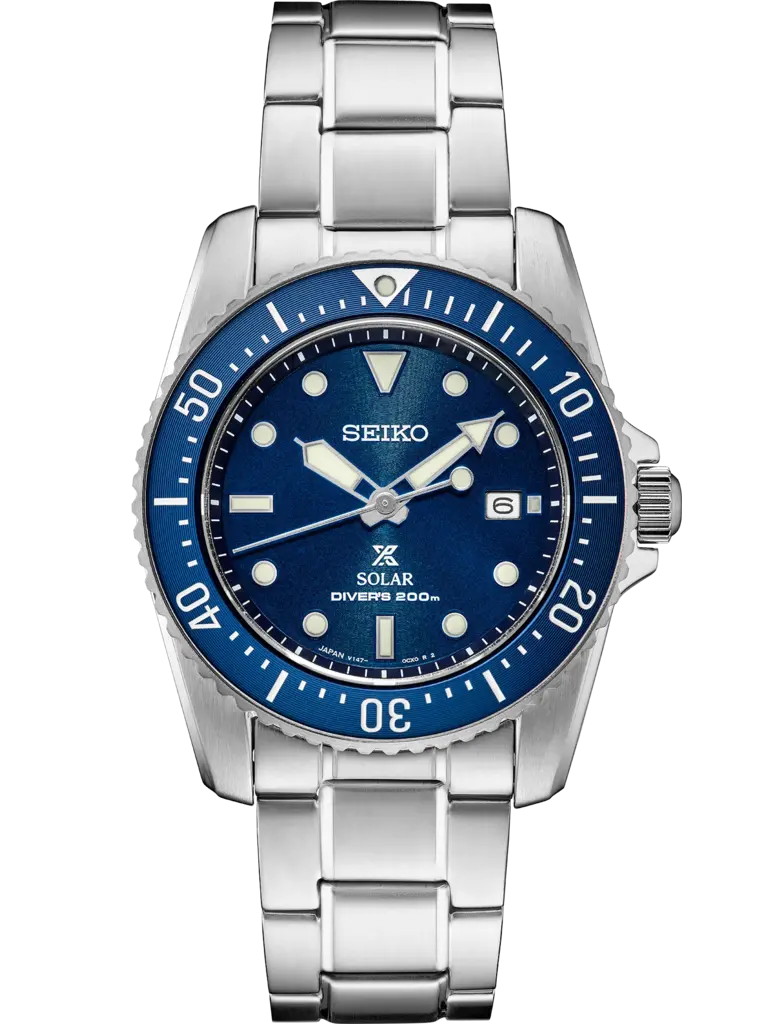 Seiko Seiko - Prospex Solar Diver Watch Blue Dial - SNE585