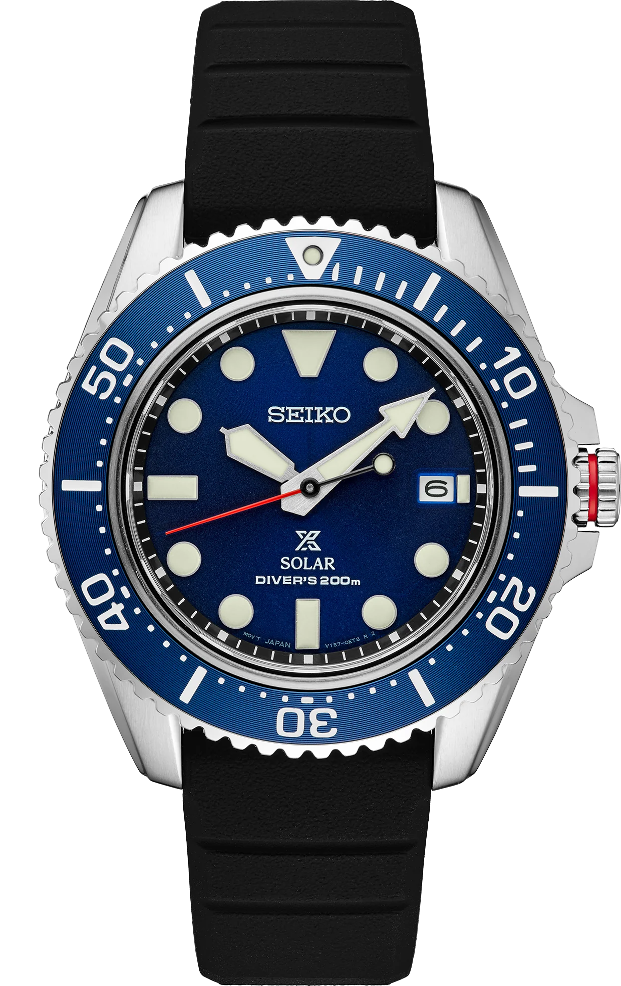 Glat Aflede Har råd til Seiko - Prospex Solar Diver Watch Blue Dial with Silicone Band - SNE593 -  Dick Ferguson's
