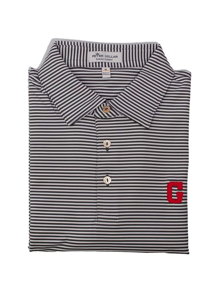 Peter Millar - Red G Hales Performance Polo - Iron