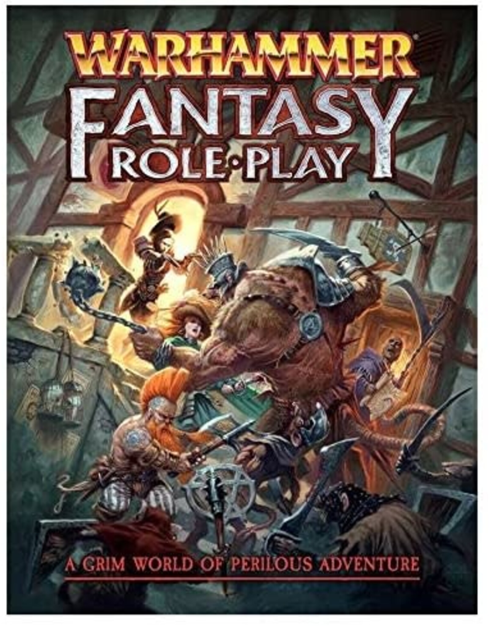 Cubicle 7 Entertainment Ltd Warhammer Fantasy Role-Play Rulebook 4th Edition