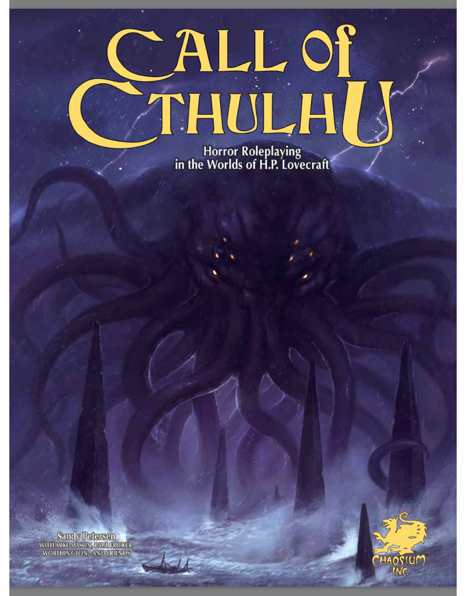 Chaosium Inc Call of Cthulhu 7th Edition Keeper Rulebook