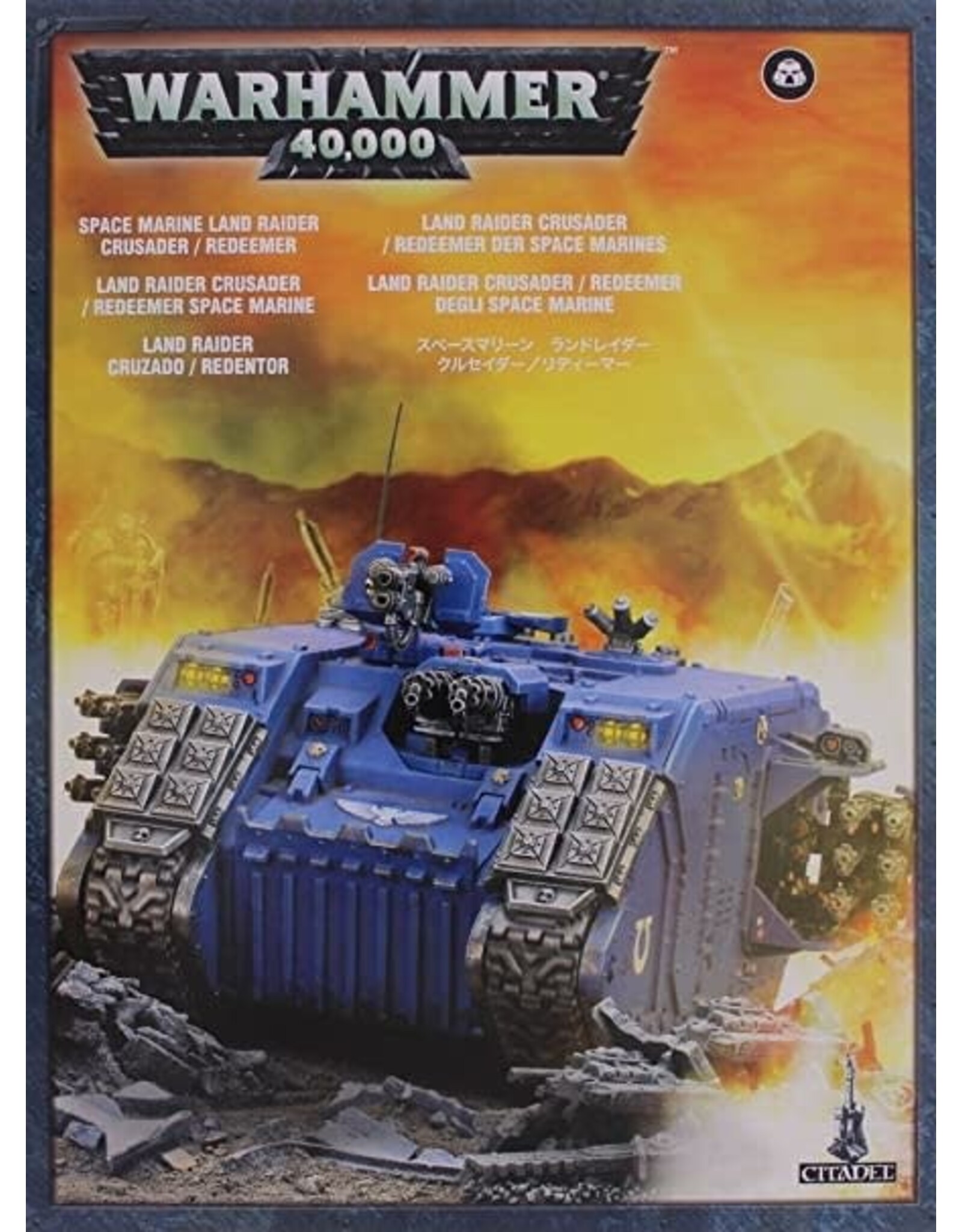 Games Workshop Warhammer 40k: Space Marines - Land Raider Crusader/Redeemer