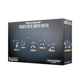 Games Workshop Warhammer 40k: Space Marines - Scouts with Sniper Rifles