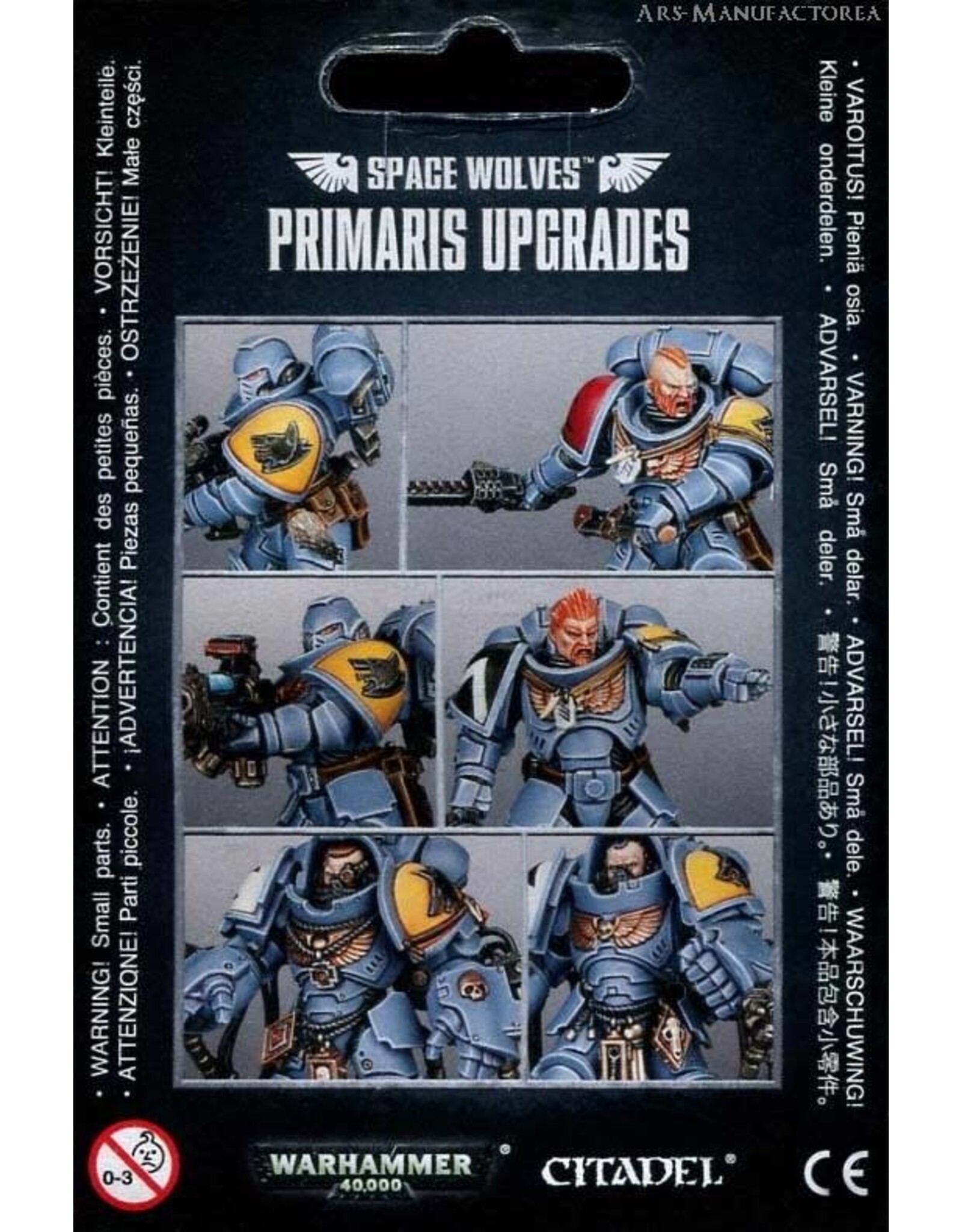 Games Workshop Warhammer 40k: Space Wolves - Primaris Upgrades