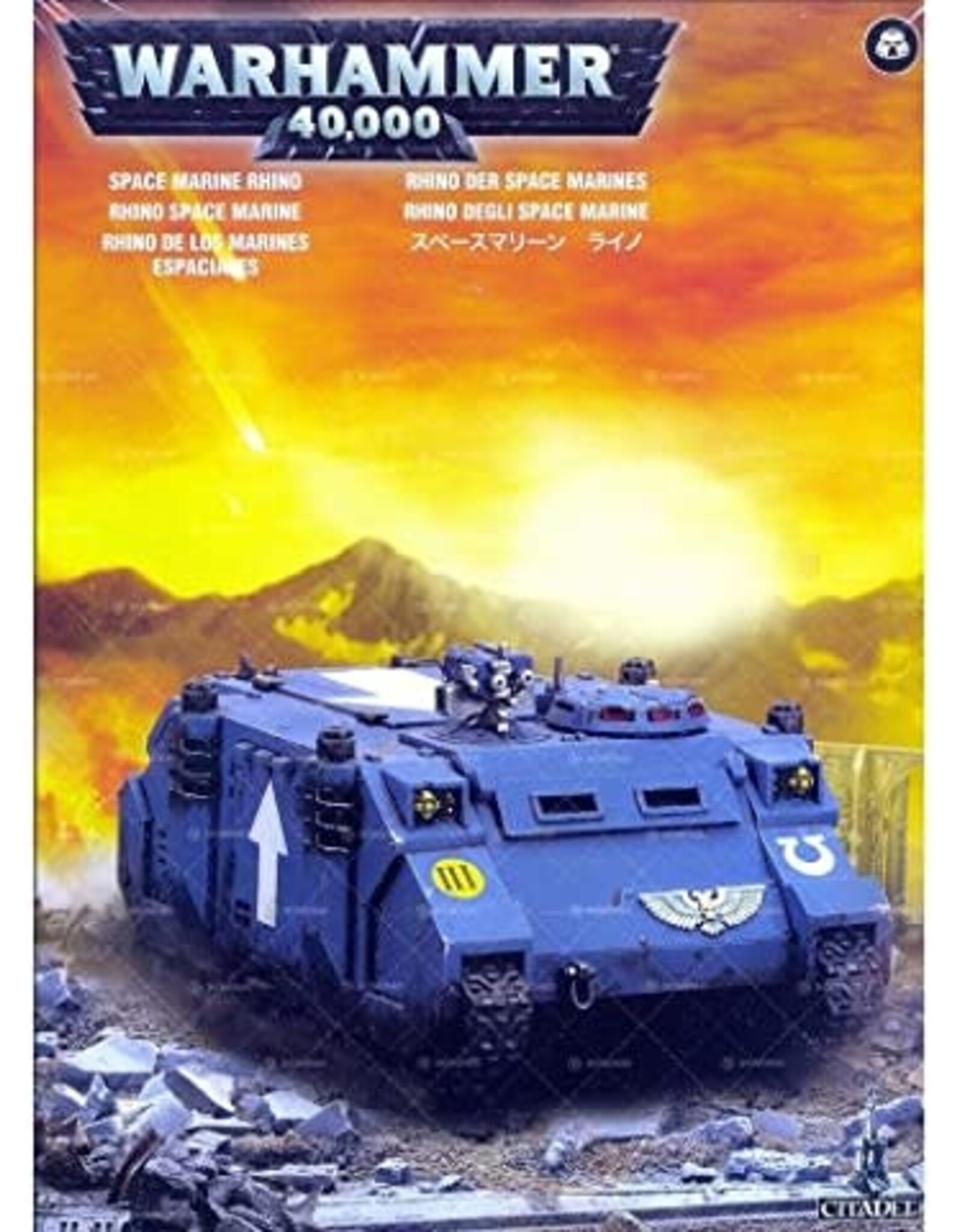 Games Workshop Warhammer 40k: Space Marines - Rhino