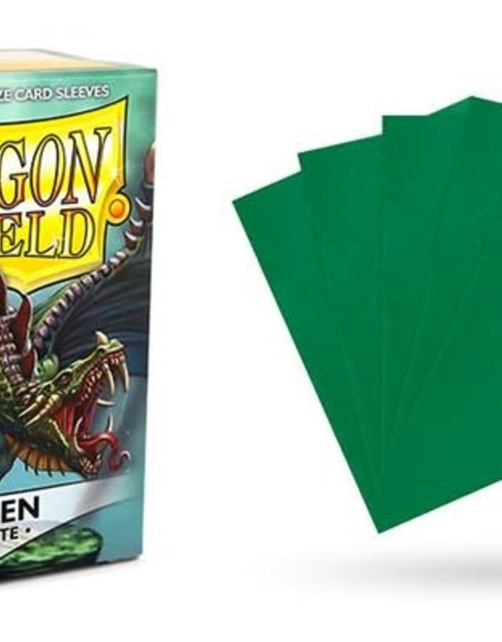 Arcane Tinmen Dragon Shield Matte: Green (100 ct)