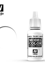 Acrylicos Vallejo AV MC: White 70.951 (17 ml)