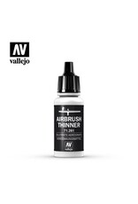 Vallejo AV Auxiliary Products: Airbrush Thinner 71.261 (17 ml)