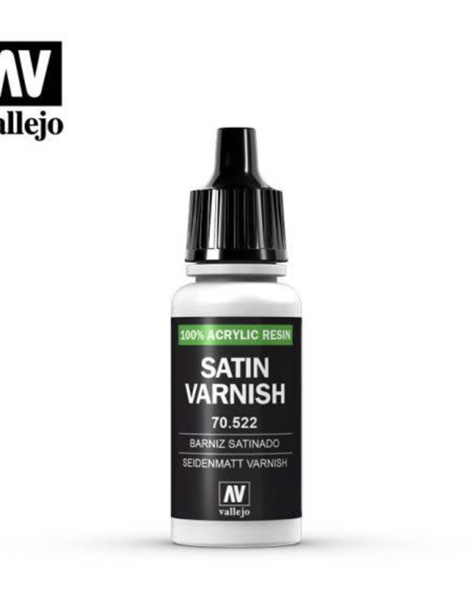 Acrylicos Vallejo AV Satin Varnish 70.522 (17 ml)