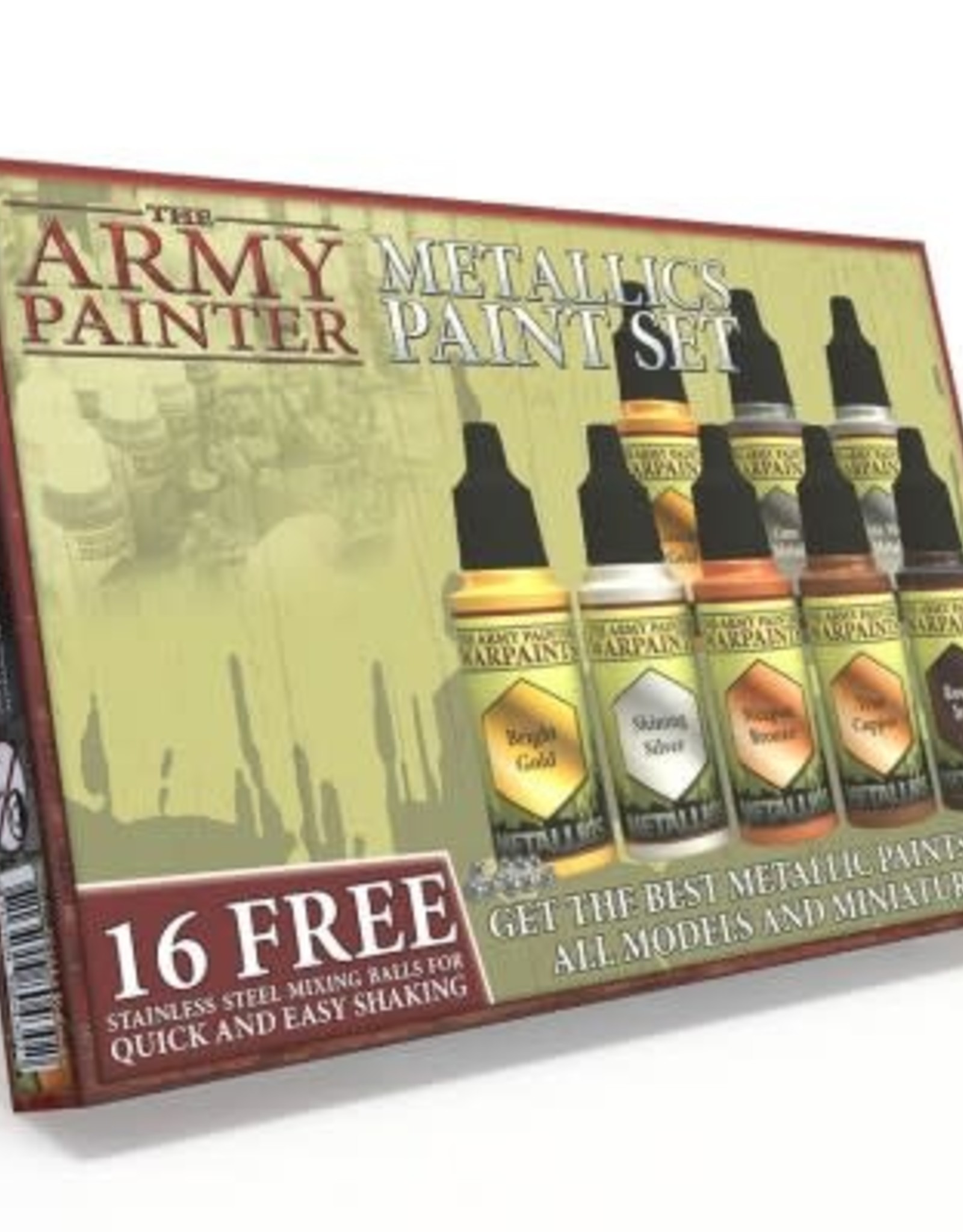 The Army Painter TAP Warpaints Metallics Paint Set