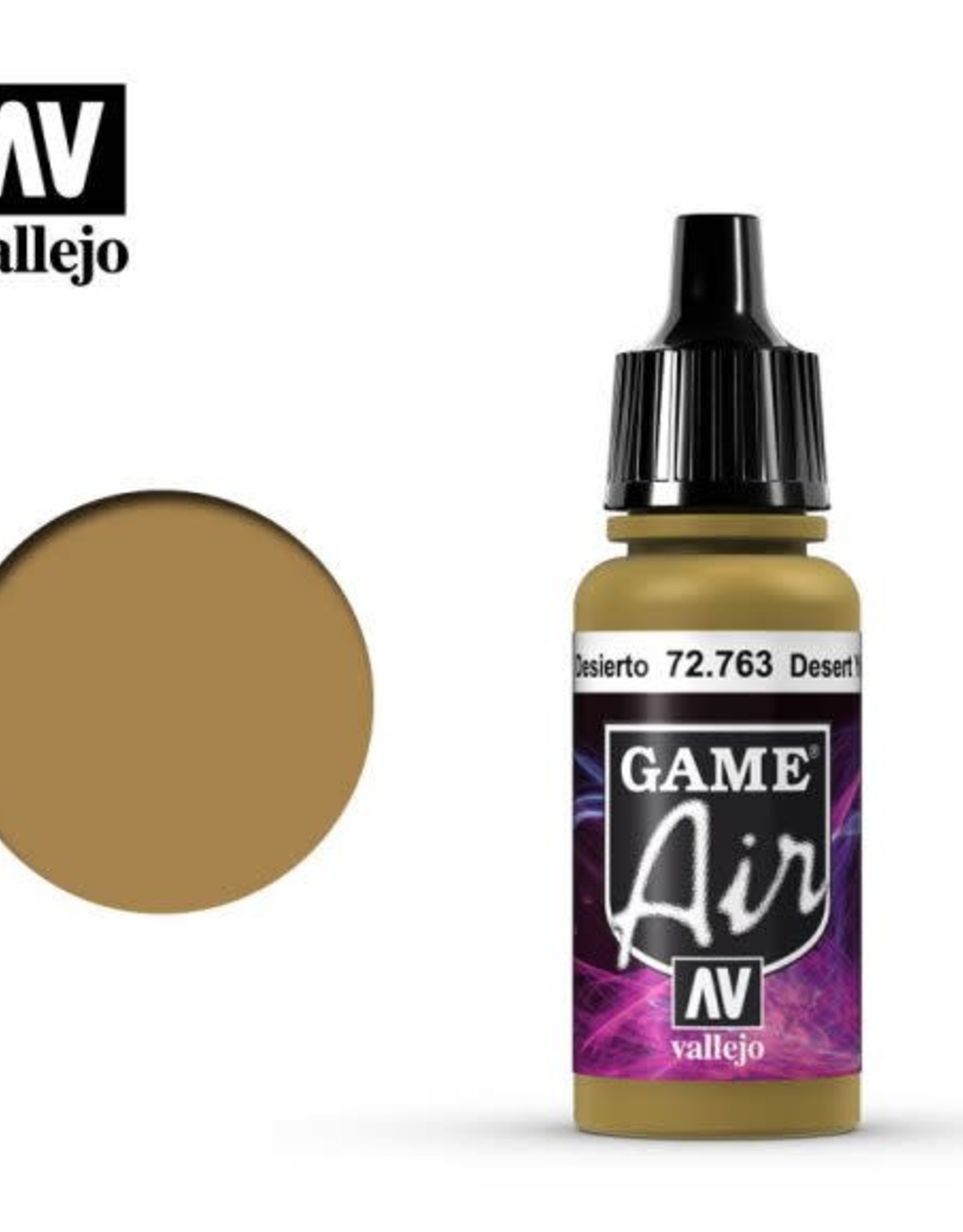 Acrylicos Vallejo AV GA: Desert Yellow 72.763 (17 ml)