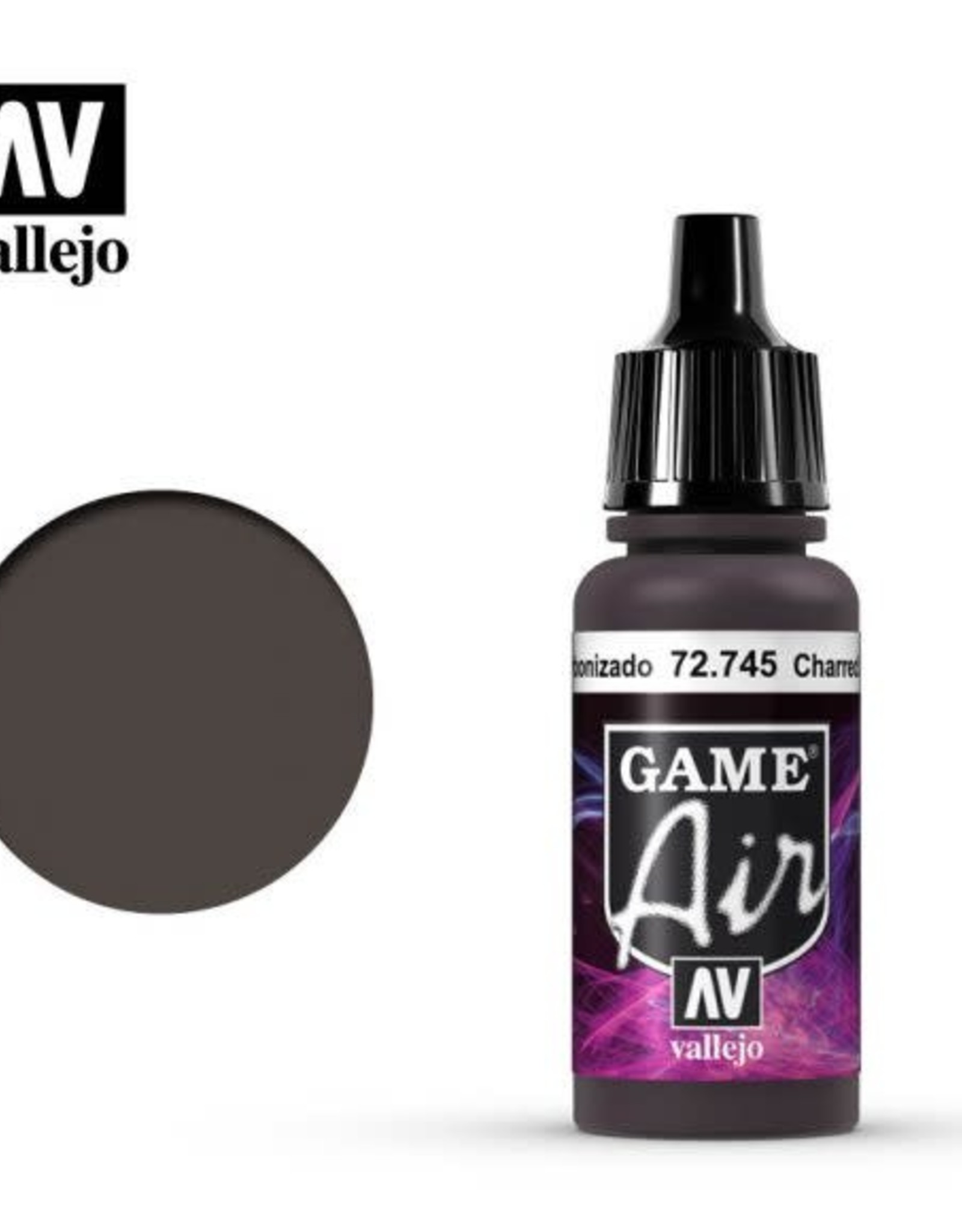 Acrylicos Vallejo AV GA: Charred Brown 72.745 (17 ml)