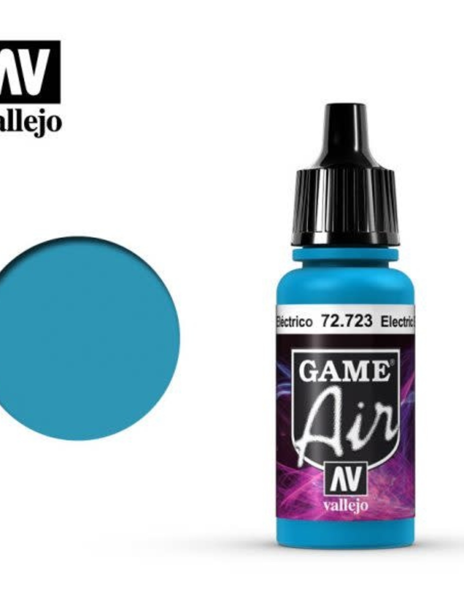 Acrylicos Vallejo AV GA: Electric Blue 72.723 (17 ml)