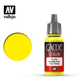 Acrylicos Vallejo AV GC: Fluorescent Yellow 72.103 (17 ml)