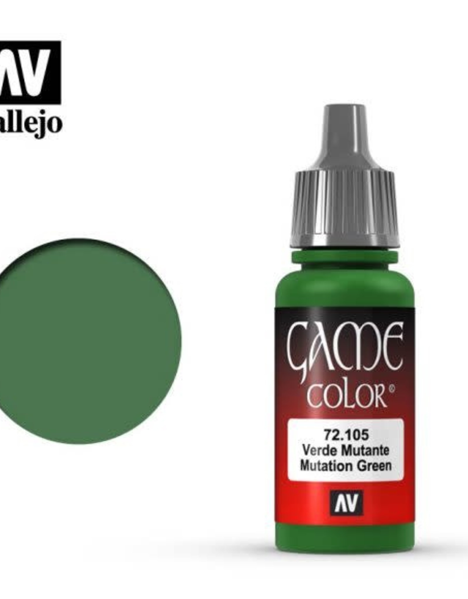 Acrylicos Vallejo AV GC: Mutation Green 72.105 (17 ml)