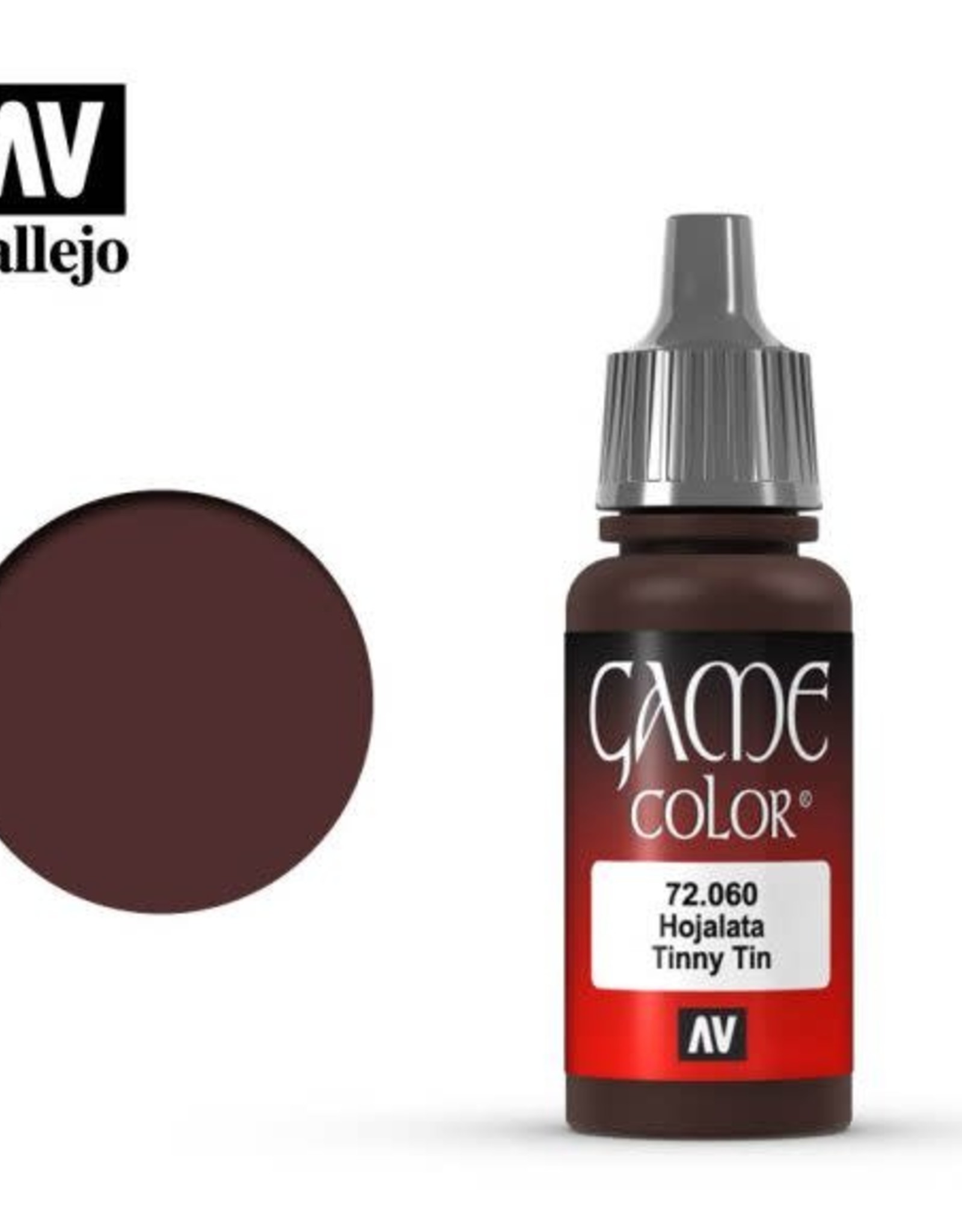 Acrylicos Vallejo AV GC: Tinny Tin 72.060 (17 ml)